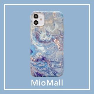 【MioMall 米歐廣場】歐風大理石風格 iPhone 12 ProMax手機殼/手機保護套 軟殼(★細緻精美大理石紋主題★)