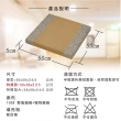 【Jindachi 金大器】超值3入組-日式和風立體紙纖維木椅坐墊 厚度5cm-50x50cm(和室坐墊 沙發墊 榻榻米坐墊)