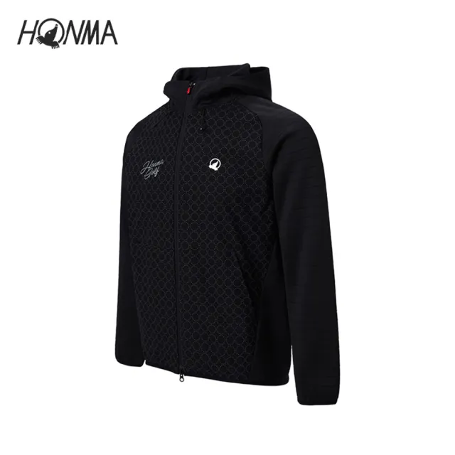 【HONMA 本間高爾夫】男款防風運動夾克(M~XXL 黑色 白色 任選951733412)