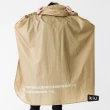 【KIU】成人空氣感有袖斗篷雨衣(163911 米色)