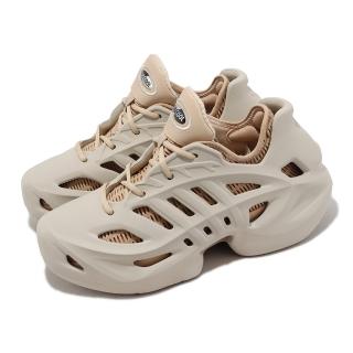 【adidas 愛迪達】休閒鞋 adiFom Climacool 男鞋 女鞋 米白 鏤空 膠鞋 洞洞鞋 魚骨 愛迪達(IF3904)