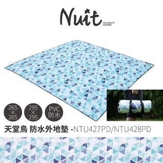 【NUIT 努特】天堂鳥 帳篷地墊 帳棚內墊 防潮地墊 沙灘墊 戶外 郊遊 帳篷內地墊 露營 野餐墊(NTU427/428PD)
