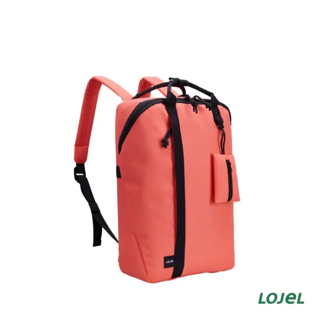 【LOJEL】TAGO S尺寸 輕旅行 後背包 筆電包 旅行袋(旅行護照鑰匙錢包收納)