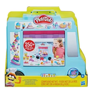 【ToysRUs 玩具反斗城】Play-Doh培樂多廚房系列 冰淇淋車遊戲組