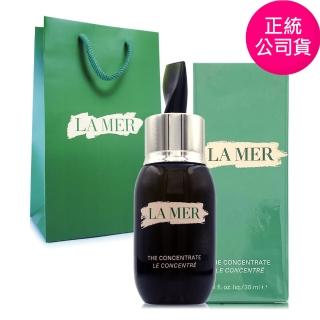 【LA MER 海洋拉娜】濃萃雙重修復精華30ml-贈手提袋(專櫃公司貨)
