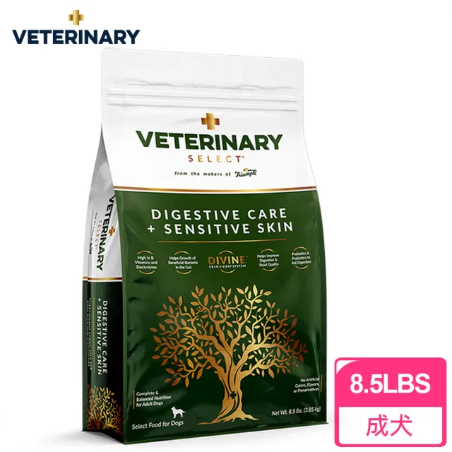 即期品【維特嚴選】成犬_腸胃＆皮膚保健配方機能天然糧(8.5LBS 效期2024/11/13)