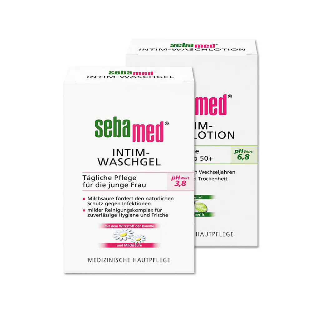 【德國Sebamed】私密肌保養植萃保濕舒緩護潔凝露200ml/盒(經期清潔沐浴乳肌潤澤潔膚露潔淨慕斯私處)