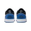 【NIKE 耐吉】Air Jordan 1 Low Bred Toe 皇家黑藍 白腳趾 男鞋(553558-140)