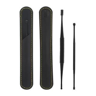 【Dagebeno荷生活】4合一矽膠材質挖耳套組 螺旋軟頭挖耳朵工具(1組)