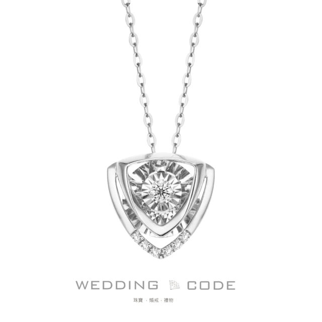 WEDDING CODE 14K金 鑽石項鍊 N0100413(天然鑽石 時尚珠寶)