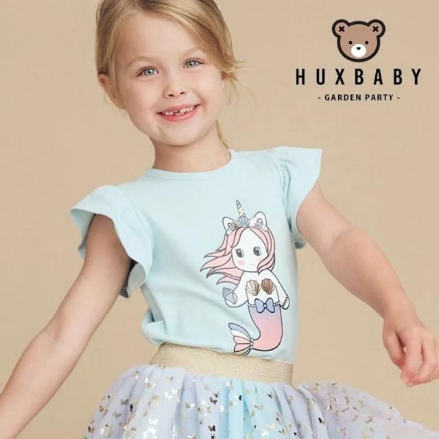 【HUXBABY】海洋藍精靈獨角獸短袖上衣(TM2310-239-C)