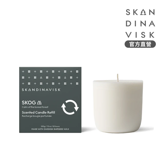 Skandinavisk 官方直營 補充裸蠟 200g(SKOG 挪威森林)