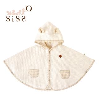 【SISSO】菇菇熊二重織空氣棉披風