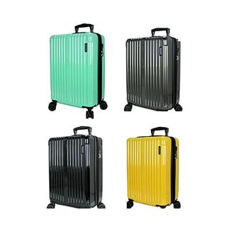 【SNOW.bagshop】24吋行李箱可加大360度飛機輪(固定密碼鎖PC+ABS材質)