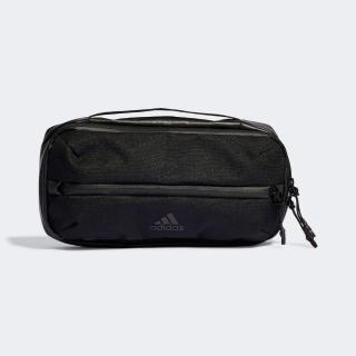 【adidas 愛迪達】腰包 斜揹包 運動包 4CMTE SLINGBAG 黑 IB2675