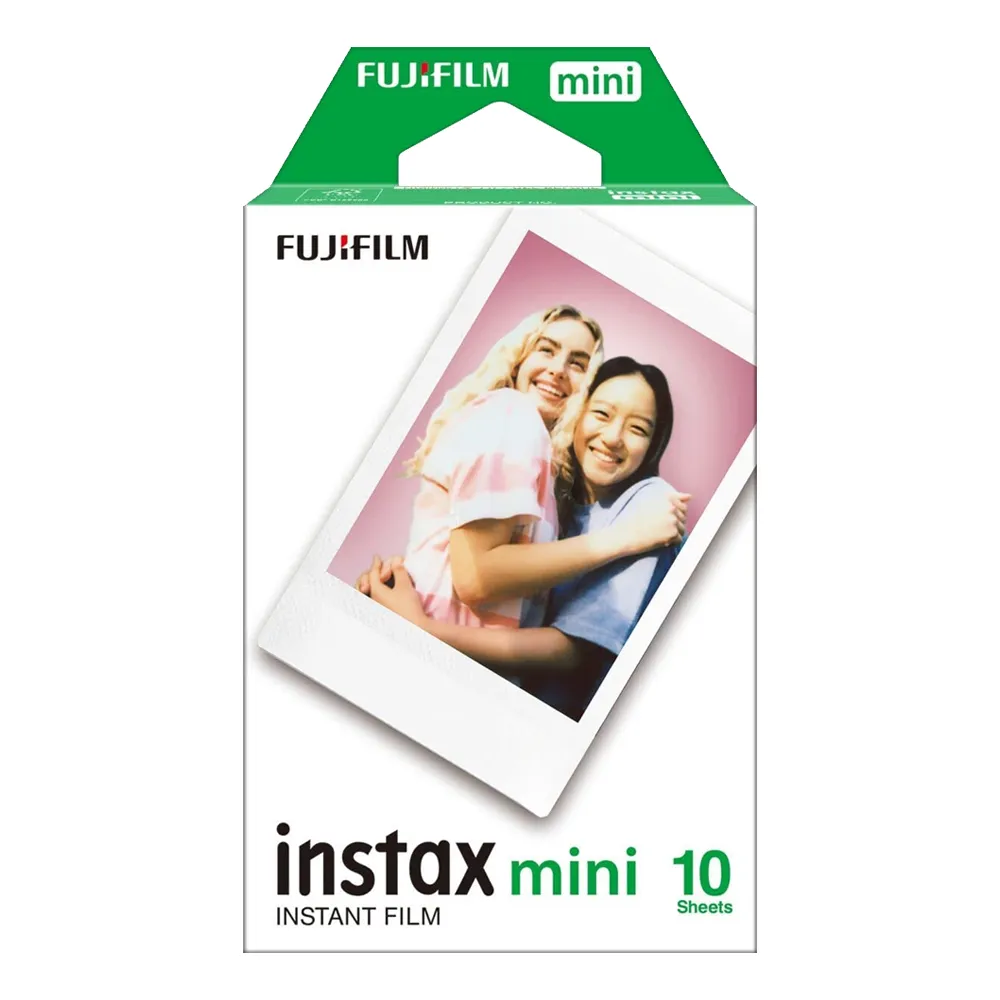 【FUJIFILM 富士】instax mini 空白底片(6入共60張 保護套100入)