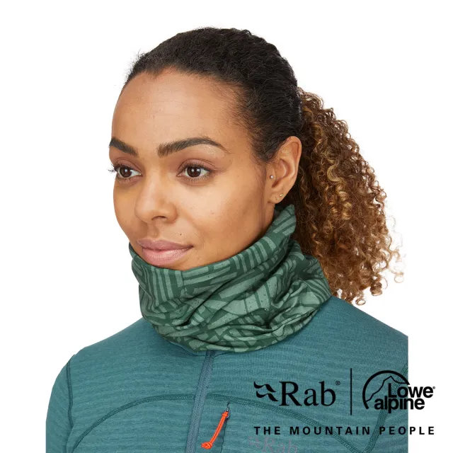 【RAB】Rab Tube 多功能運動圍巾 板岩綠/冰川藍 #QAA49