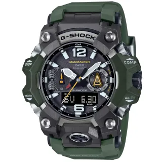 【CASIO 卡西歐】G-SHOCK MUDMASTER 太陽能 藍芽 多功能腕錶 畢業禮物 送禮 推薦(GWG-B1000-3A)