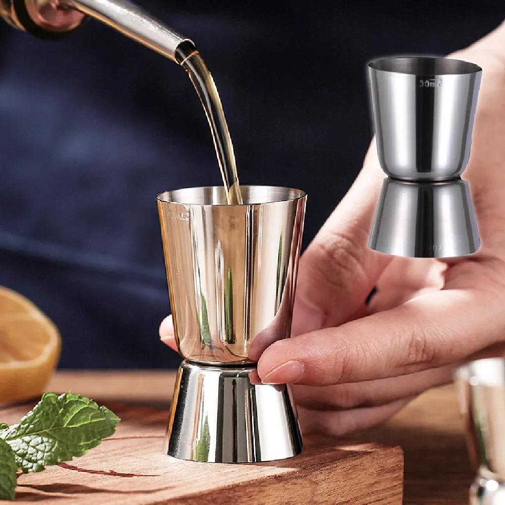 調酒必備】304不銹鋼調酒量杯20/30ml(量酒器盎司杯刻度杯量酒杯