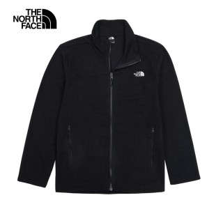 【The North Face】TNF 刷毛外套 M MFO TKA 200 FULL ZIP JACKET - AP 男 黑(NF0A88R8JK3)