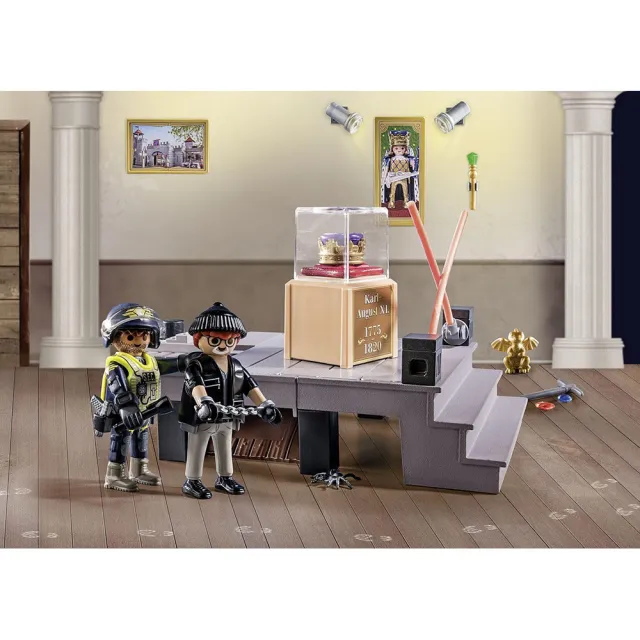 【playmobil 摩比】聖誕驚喜月曆 博物館竊盜案 戳戳樂降臨曆(摩比人)