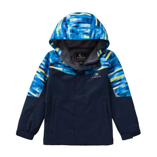 【St.Bonalt 聖伯納】機能防風防水單層衝鋒外套│童款 8034(防水 防風 透氣 耐磨 兒童 保暖 外套)