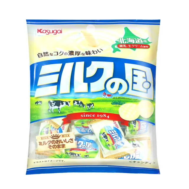 即期品【春日井】牛奶王國牛奶糖(76g)