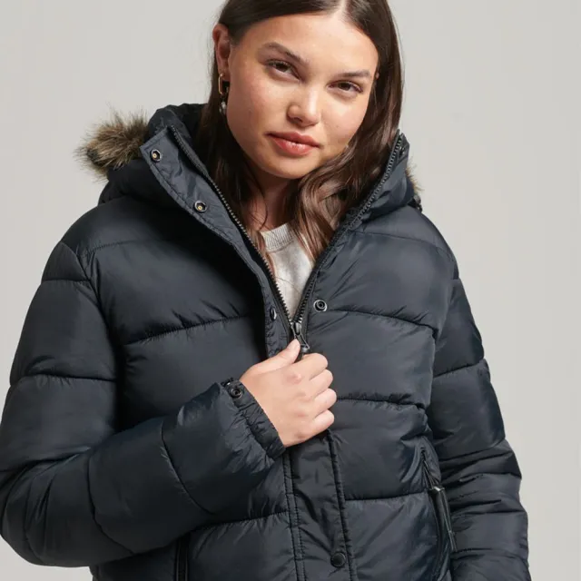 【Superdry】男女款 保暖外套 經典復古風 Hooded(4款可選)