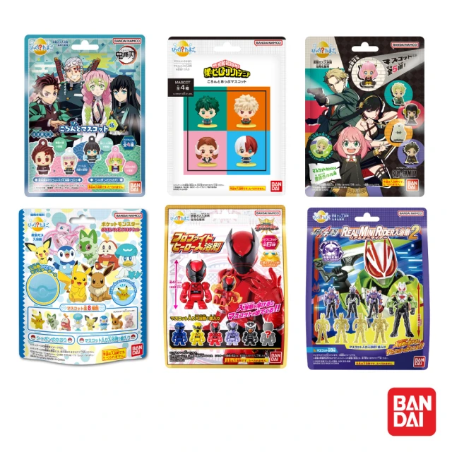 BANDAI 萬代 日本可愛卡通入浴球-5顆任選(限量/款式
