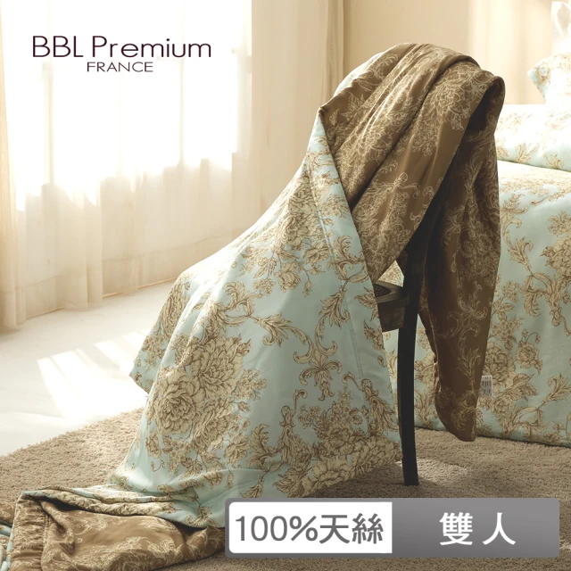 BBL PremiumBBL Premium 100%天絲印花鋅力綿涼被-聖羅蘭花園(雙人)