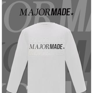 【MAJOR MADE】立體浮雕MAJOR薄長TEE(#薄長袖#長袖上衣#浮雕)