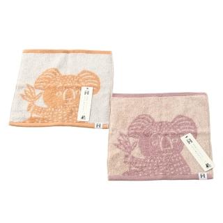 【型染無尾熊】日本手帕(吸水親膚/樸實可愛/新品上市)