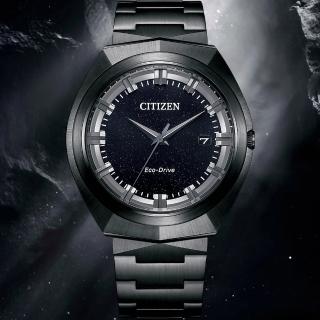 【CITIZEN 星辰】無際星輝 全球旗艦款 光動能大三針手錶 男錶 送禮 推薦(BN1015-52E)
