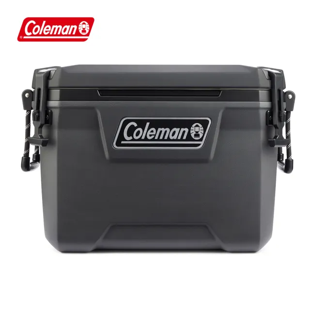 【Coleman】52L CONVOY風暴黑手提冰箱 / CM-56112(保冷冰桶 保冰桶 露營冰桶)