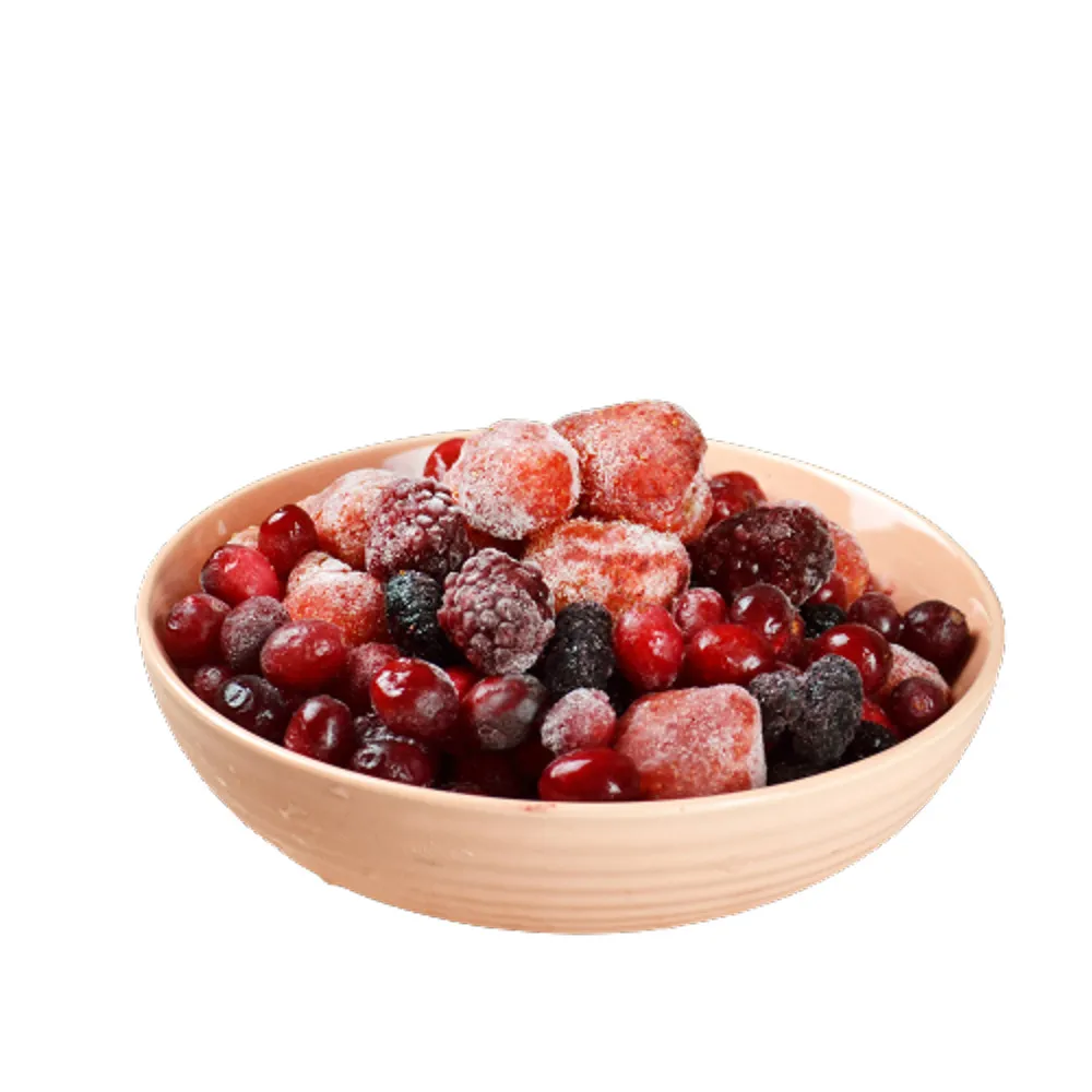 【幸美生技】原裝進口鮮凍莓果 藍莓蔓越莓覆盆莓黑莓黑醋栗草莓5公斤超值任選1kg x5包(無農殘檢驗通過)