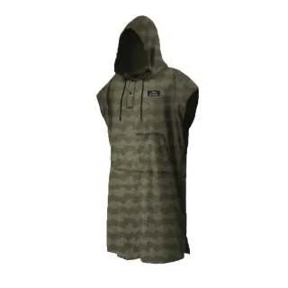 【Matador 鬥牛士】Volcom 鬥牛士 Packable Beach Poncho 便攜速乾毛巾衣 - 虎斑綠(海灘 潛水 衝浪 情人節)