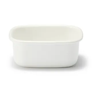 【MUJI 無印良品】琺瑯保存容器/小 約寬9.5*深11.5*高5cm