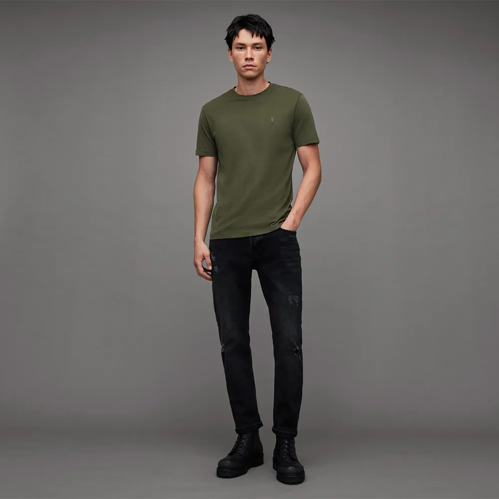 【ALLSAINTS】BRACE 短袖T恤RYE GRASS GREEN MD131G(常規版型)