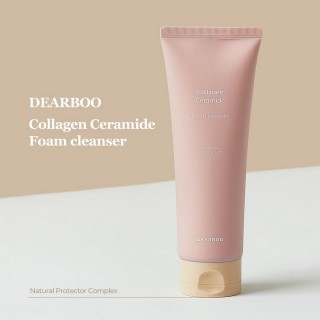 【韓國 DEARBOO】神經醯胺膠原蛋白系列 洗面乳 150ml(臉部洗淨 清潔第一步驟 韓國製造)