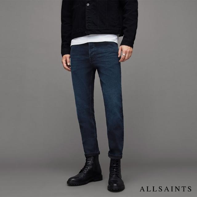 【ALLSAINTS】DEAN 中腰修身牛仔褲Blue/Black ME040Z(修身版型)