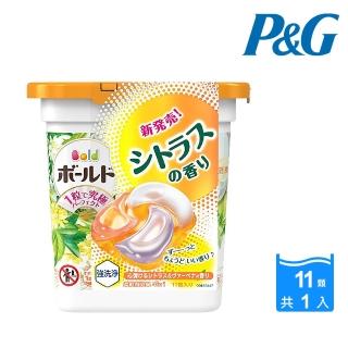 【P&G】日本季節限定款 盒裝洗衣球11入(柑橘馬鞭草/平行輸入)