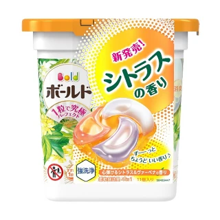 【P&G】日本季節限定款 盒裝洗衣球11入(柑橘馬鞭草/平行輸入)