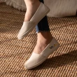 【SNOOPY 史努比】懶人鞋-米(懶人鞋 休閒鞋 女鞋 親子布鞋 基本款 低筒)