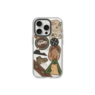 【RHINOSHIELD 犀牛盾】iPhone 15系列 Clear MagSafe兼容 磁吸透明手機殼/回訪自然(獨家設計系列)