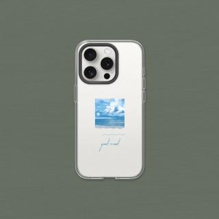 【RHINOSHIELD 犀牛盾】iPhone 15/Plus/15 Pro/Max Clear透明防摔手機殼/好心情(獨家設計系列)
