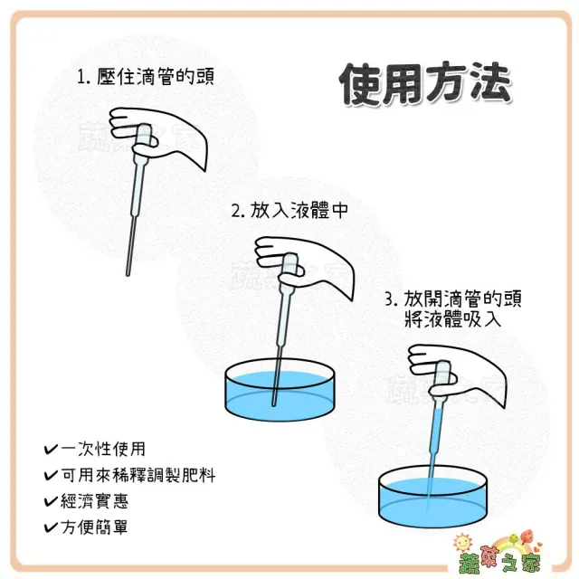 【蔬菜之家】塑膠滴管3CC有刻度(台灣製塑膠吸管.巴氏吸管.巴氏滴管)