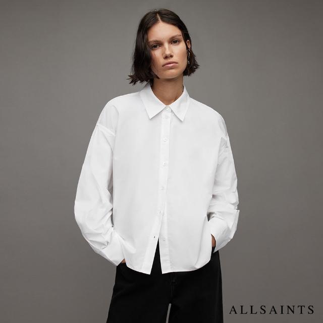 【ALLSAINTS】TREMONT 長袖襯衫Ecru WH012Z(修身版型)