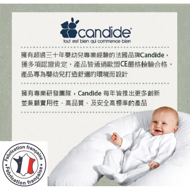 【法國Candide】Candide 毛巾換片墊(新生兒嬰幼兒毛巾換片墊)