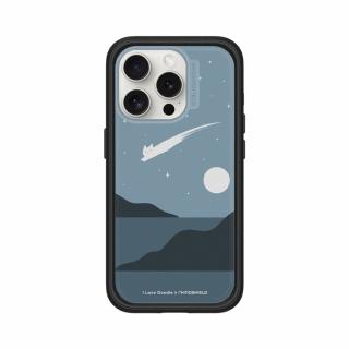 【RHINOSHIELD 犀牛盾】iPhone 15/Plus/15 Pro/Max Mod NX手機殼/I Love Doodle-貓咪流星(I Love Doodle)