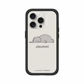 【RHINOSHIELD 犀牛盾】iPhone 15/Plus/15 Pro/Max Mod NX手機殼/I Love Doodle-大象(I Love Doodle)